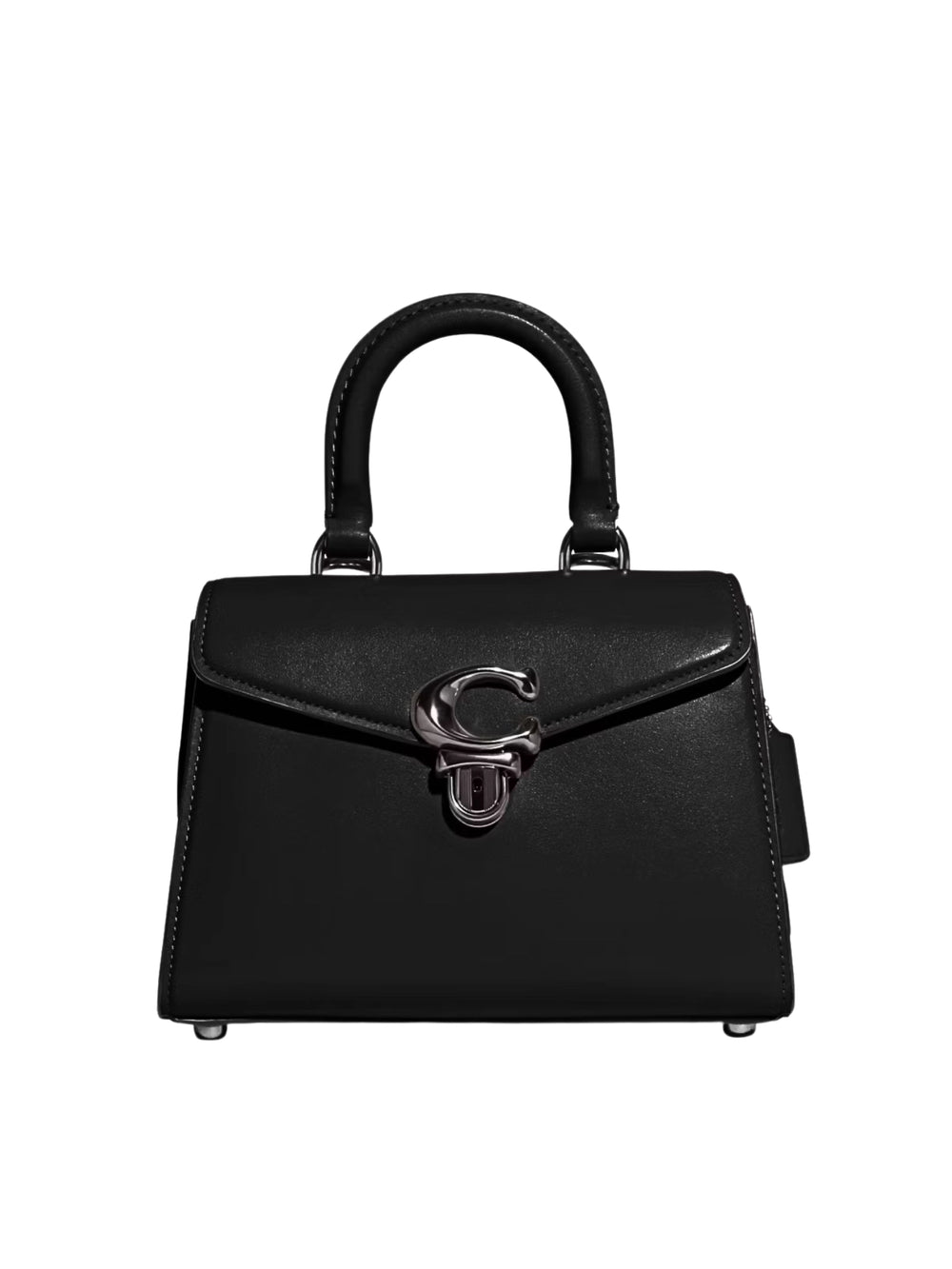 Coach-Sammy-21-Top-Handle-Bag-Black