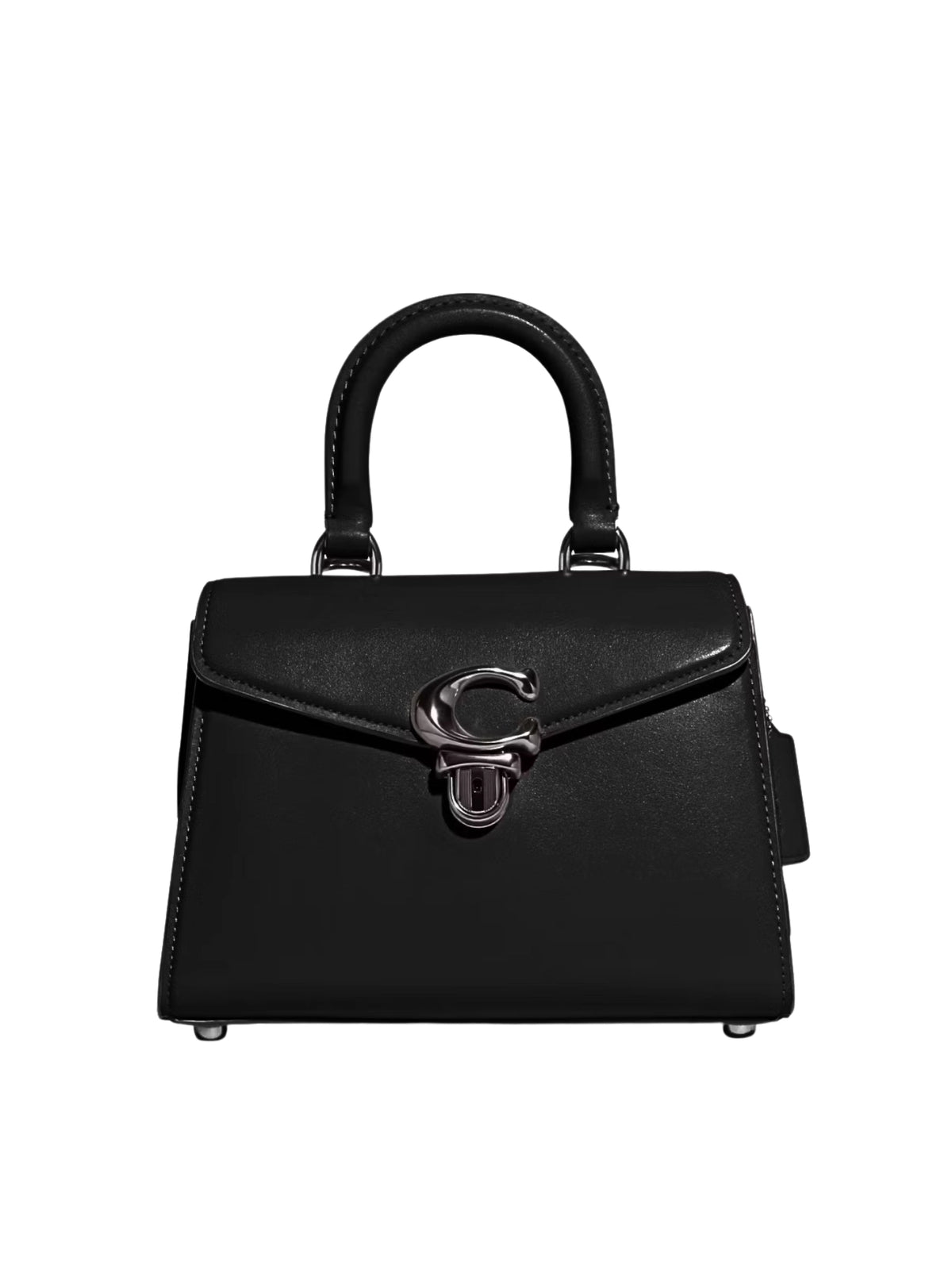 Coach-Sammy-21-Top-Handle-Bag-Black