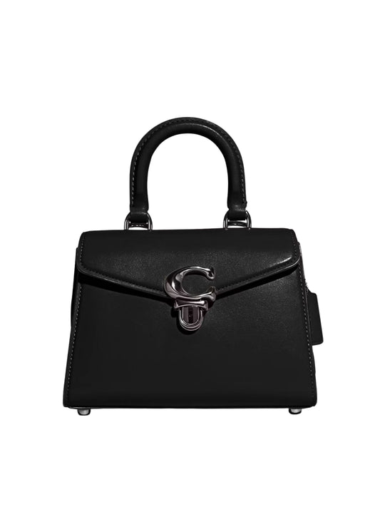 Coach-Sammy-21-Top-Handle-Bag-Black