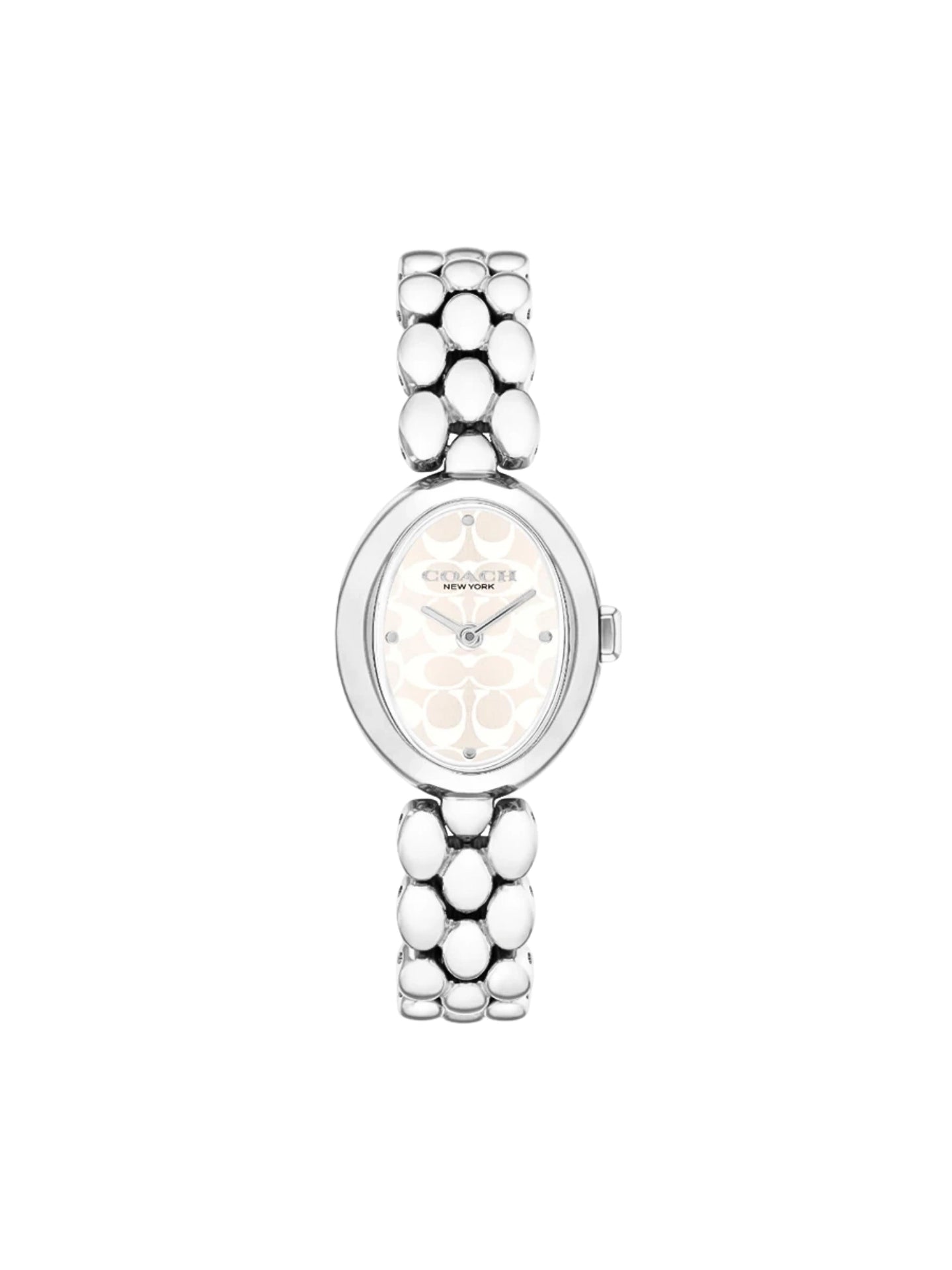 Coach-Sammy-In-Signature-White-Dial-Silver-Strap-Stainless-Steel-Watch