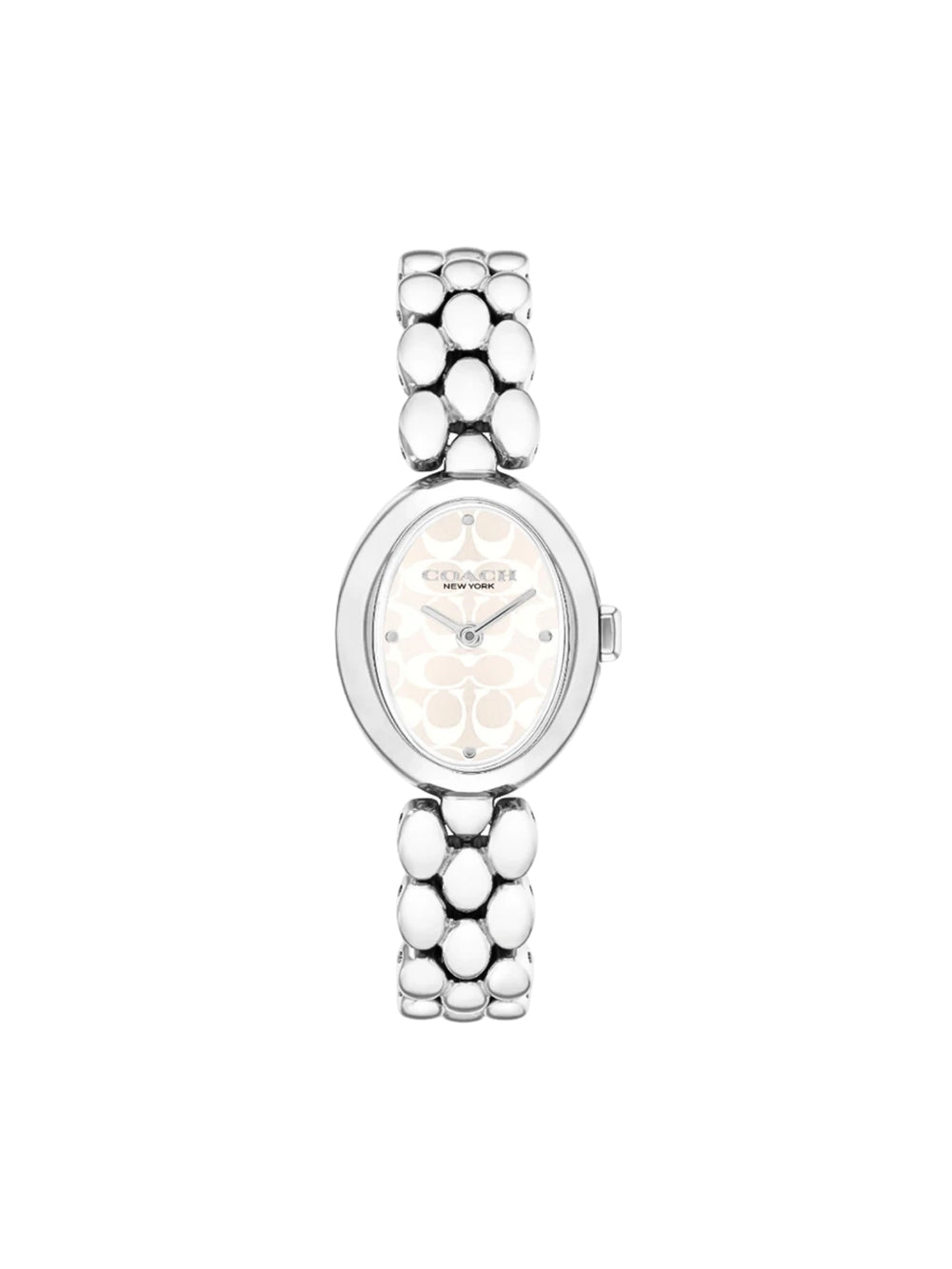 Coach-Sammy-In-Signature-White-Dial-Silver-Strap-Stainless-Steel-Watch