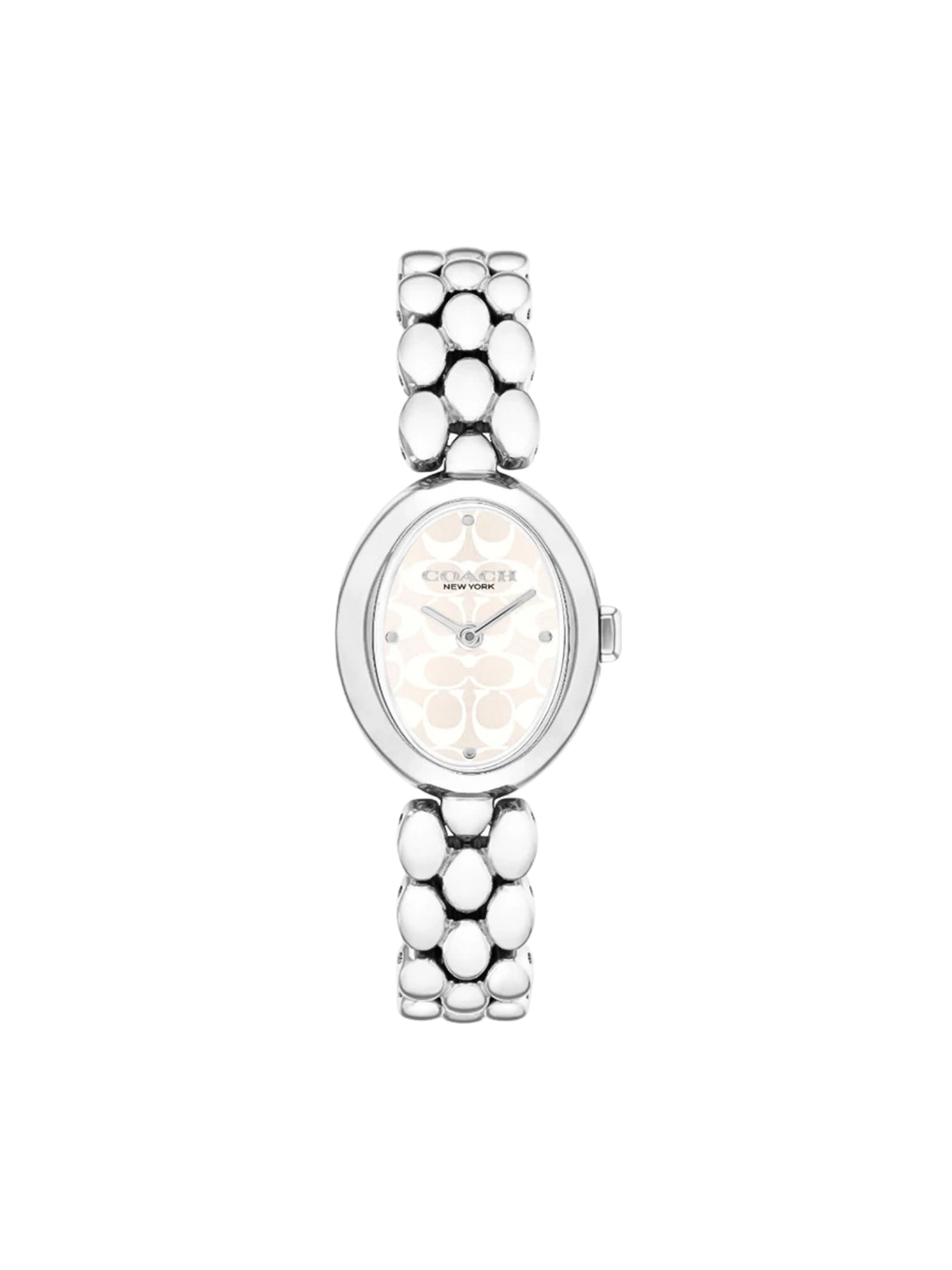 Coach-Sammy-In-Signature-White-Dial-Silver-Strap-Stainless-Steel-Watch