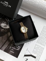 Coach-Sammy-Quartz-Gold-tone-Stainless-Steel-Watch-balilene