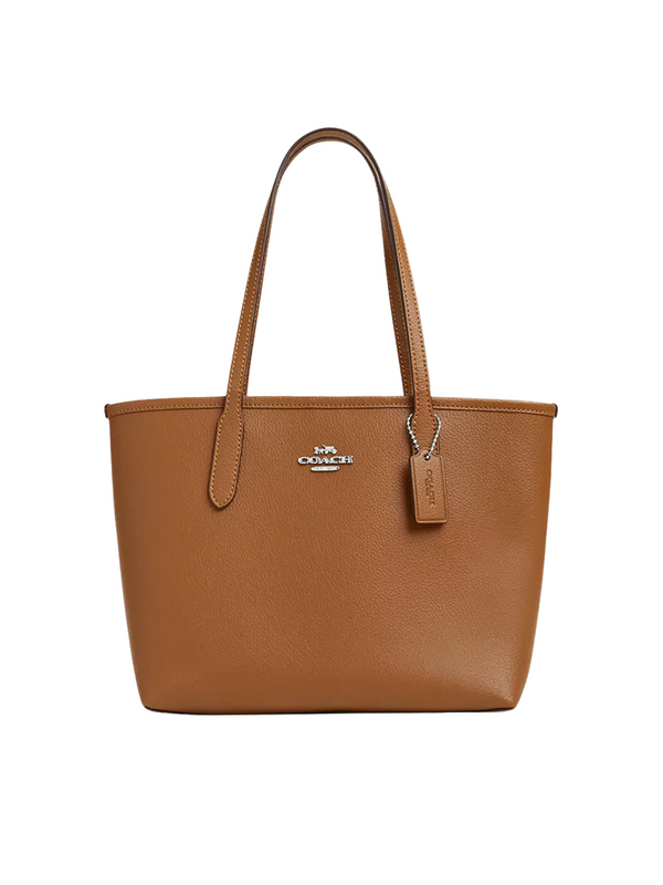 Coach-Small-City-Tote-Light-Saddle