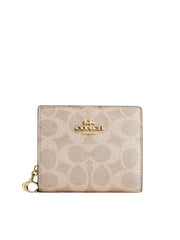 Coach-Snap-Wallet-In-Signature-Canvas-Sand-Chalk