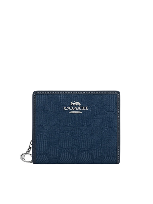 Coach-Snap-Wallet-Signature-Jacquard-DenimDark-Denim