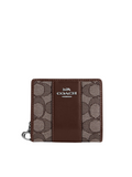 Coach-Snap-Wallet-Signature-Jacquard-OakMaple