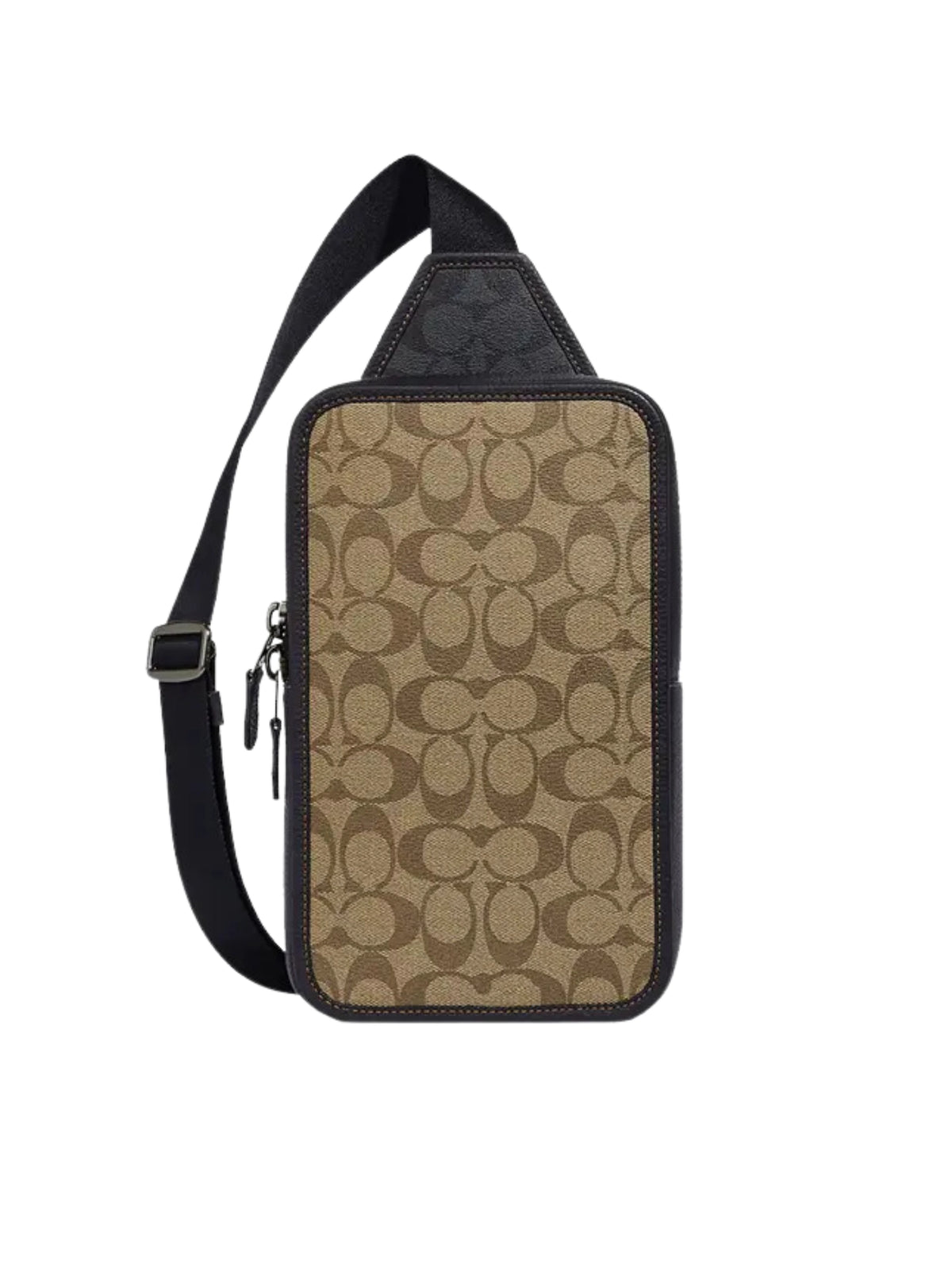 Coach-Sullivan-Slingpack-In-Blocked-Signature-Canvas-KhakiCharcoal