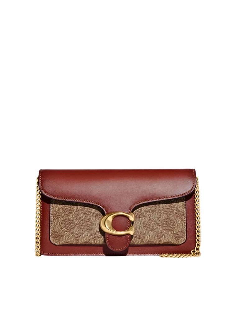 Coach-Tabby-Chain-Clutch-In-Signature-Canvas-Tan-Rust