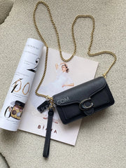 Coach-Tabby-Crossbody-Wristlet-Black-balilene