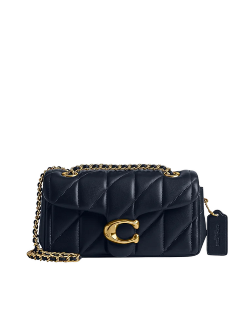 Coach Tabby Shoulder Bag 20 With Pillow Quilting Dark Navy – Balilene
