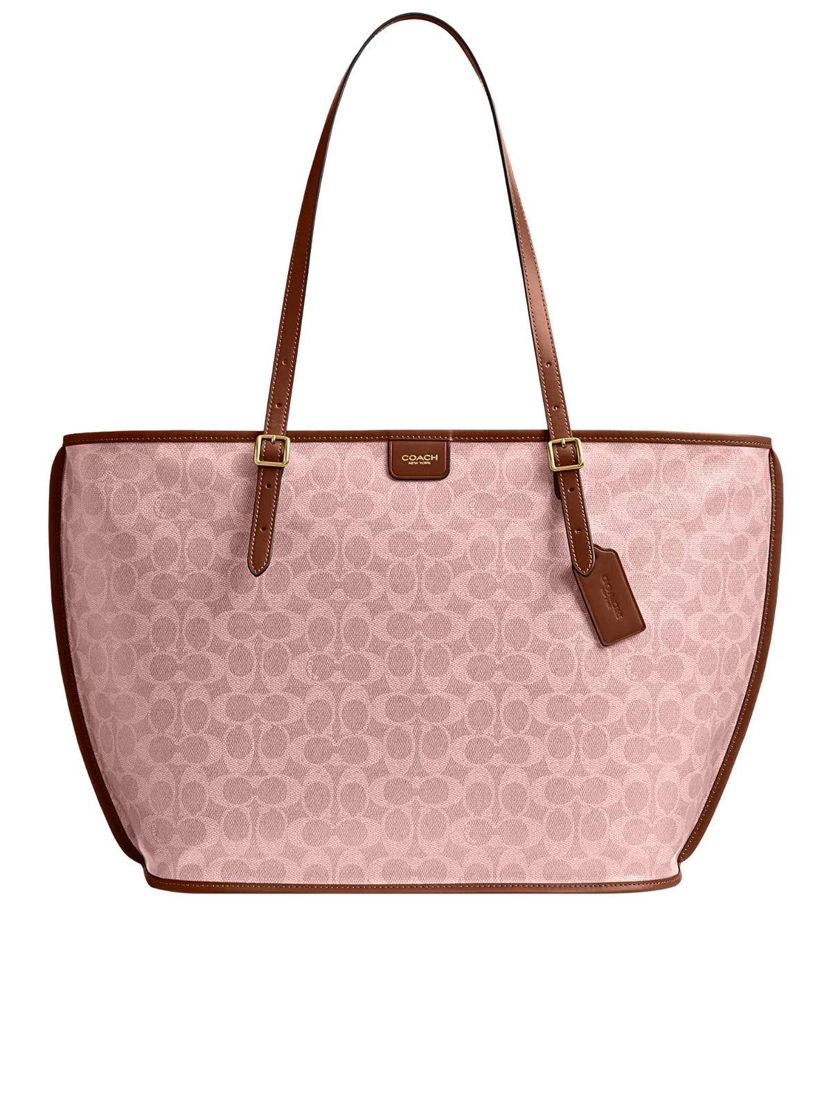 Coach-Taxi-Tote-Bag-In-Signature-Canvas-Pink-Sable