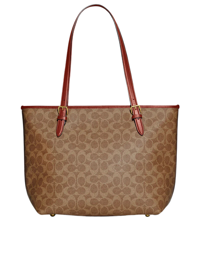 Coach-Taylor-Tote-In-Signature-Canvas-Tan-Rust