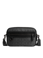 Coach-Theo-Camera-Bag-In-Signature-Jacquard-Black