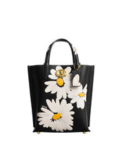 Coach-Willow-Tote-18-With-Floral-Print-Black