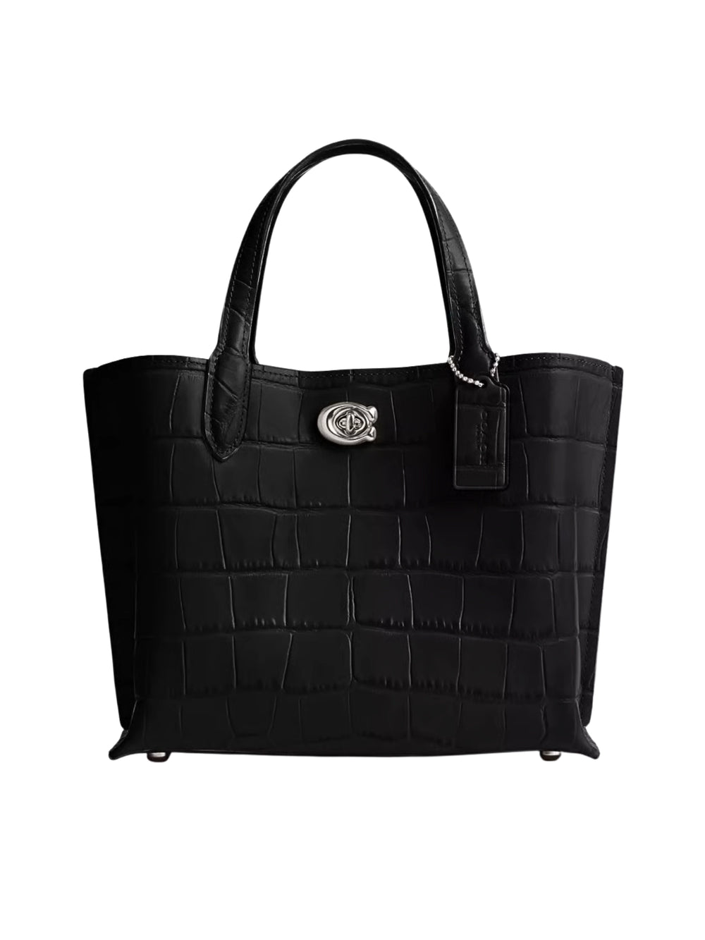 Coach-Willow-Tote-Bag-24-Croc-Embossed-Black