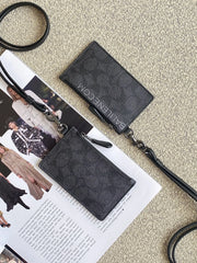 Coach-Zip-Lanyard-Card-Case-In-Signature-Canvas-Charcoal-Black-balilene