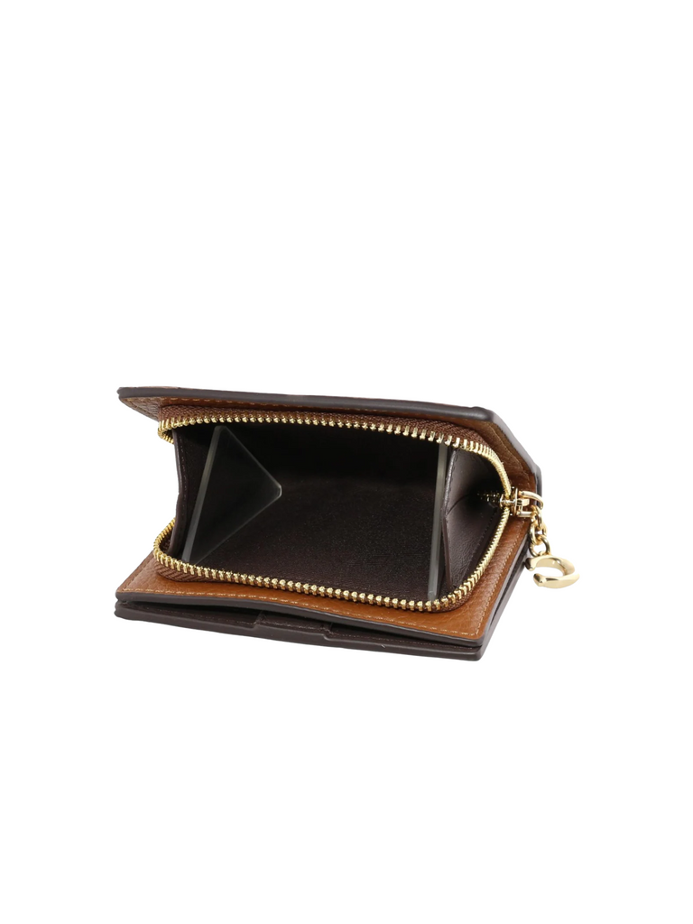 Detail-Zip-Coach-Snap-Wallet-Pebble-Leather-Redwood