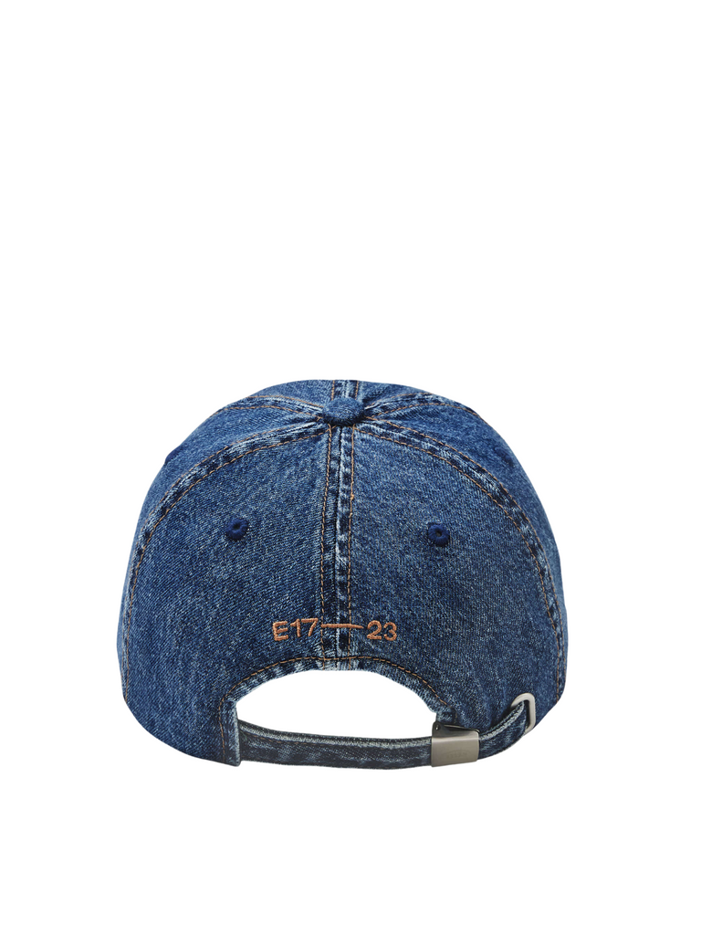 Emis-Washed-Denim-Ball-Cap-Blue-Brown