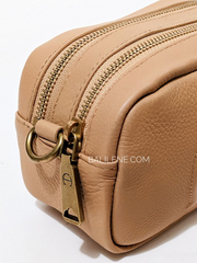 Etienne Aigner Adeline Mini Camera Crossbody Biscuit
