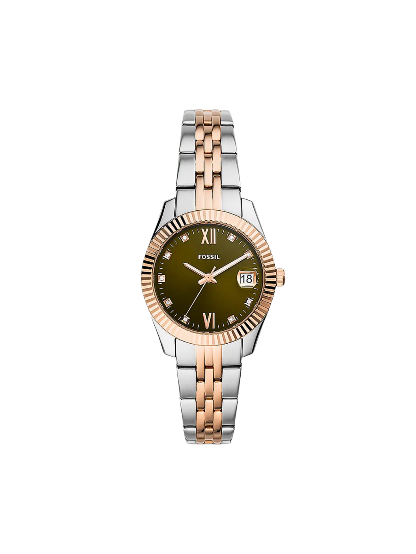 Fossi-Women_s-Scarlette-Mini-Two-Tone-Bracelet-Watch