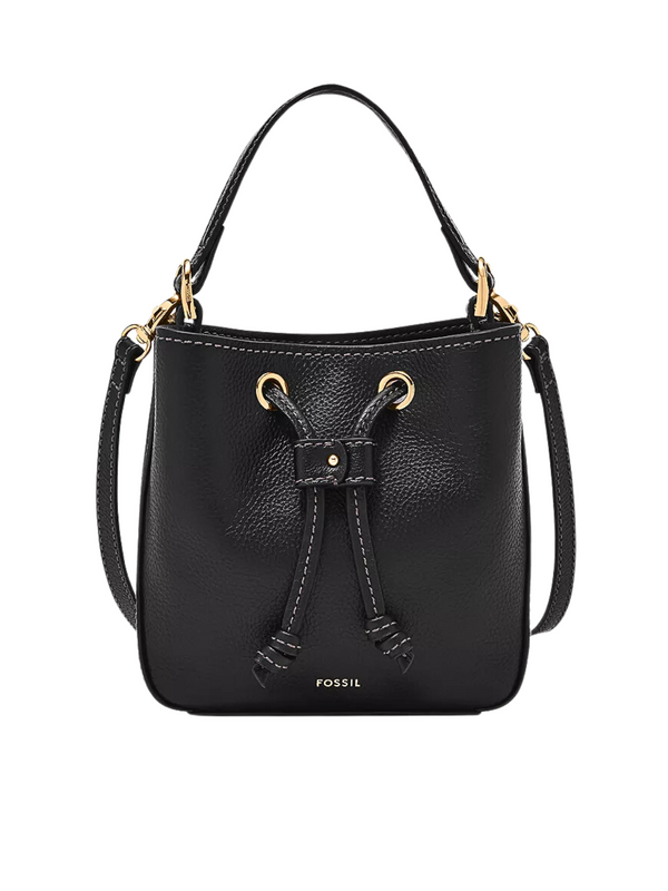 Fossil-Tessa-Small-Bucket-Crossbody-Black