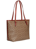 Gambar-Belakang-Coach-Taylor-Tote-In-Signature-Canvas-Tan-Rust
