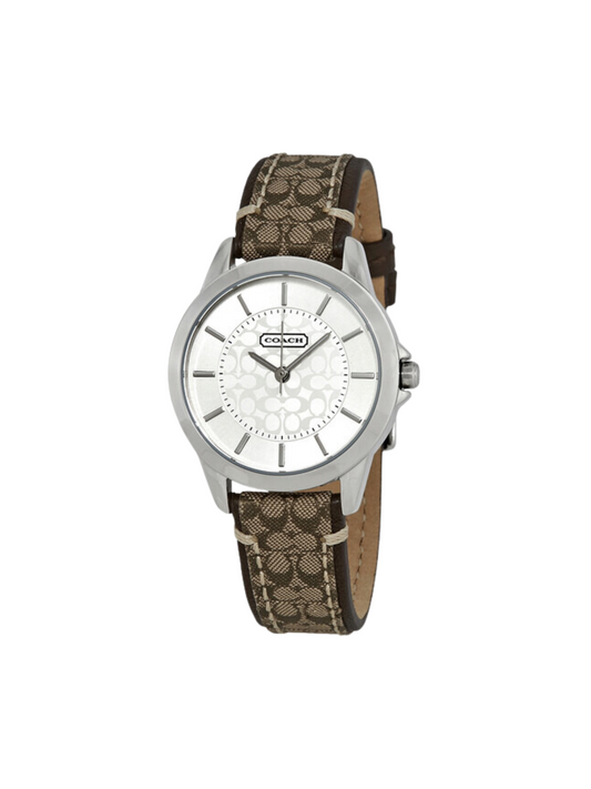 Gambar-Coach-Classic-Signature-White-Dial-Ladies-Watch