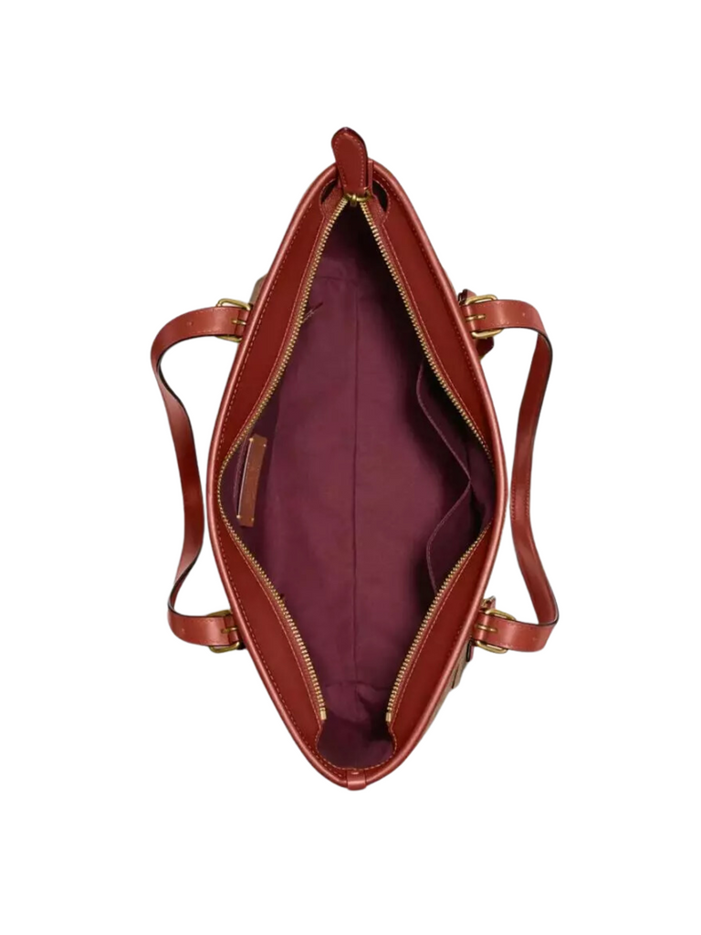 Gambar-Dalam-Coach-Taylor-Tote-In-Signature-Canvas-Tan-Rust