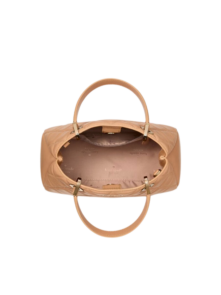 Gambar-dalam-Kate-Spade-Carey-Smooth-Quilted-Leather-Small-Sullivan-Satchel-Tiramisu