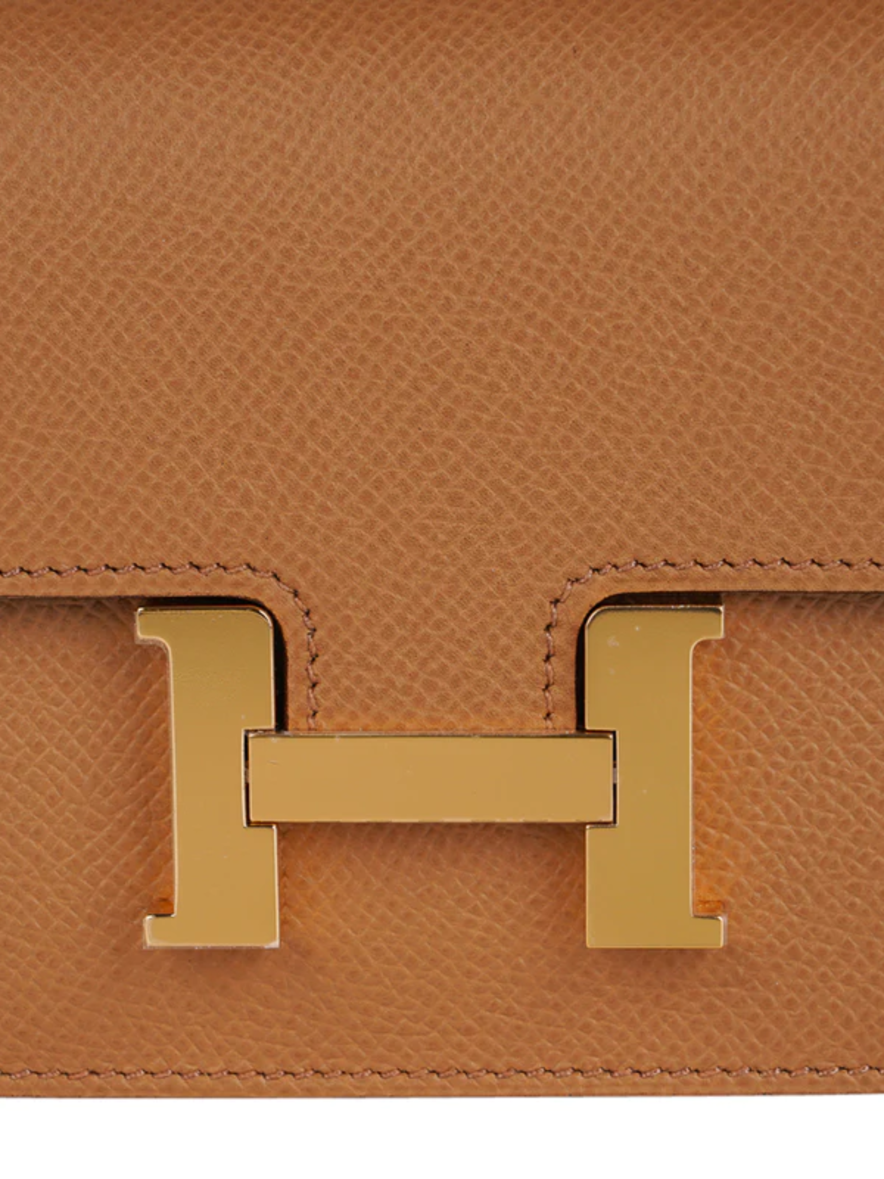 detail-depan-Hermes-Constance-Slim-Wallet-Gold-Epsom