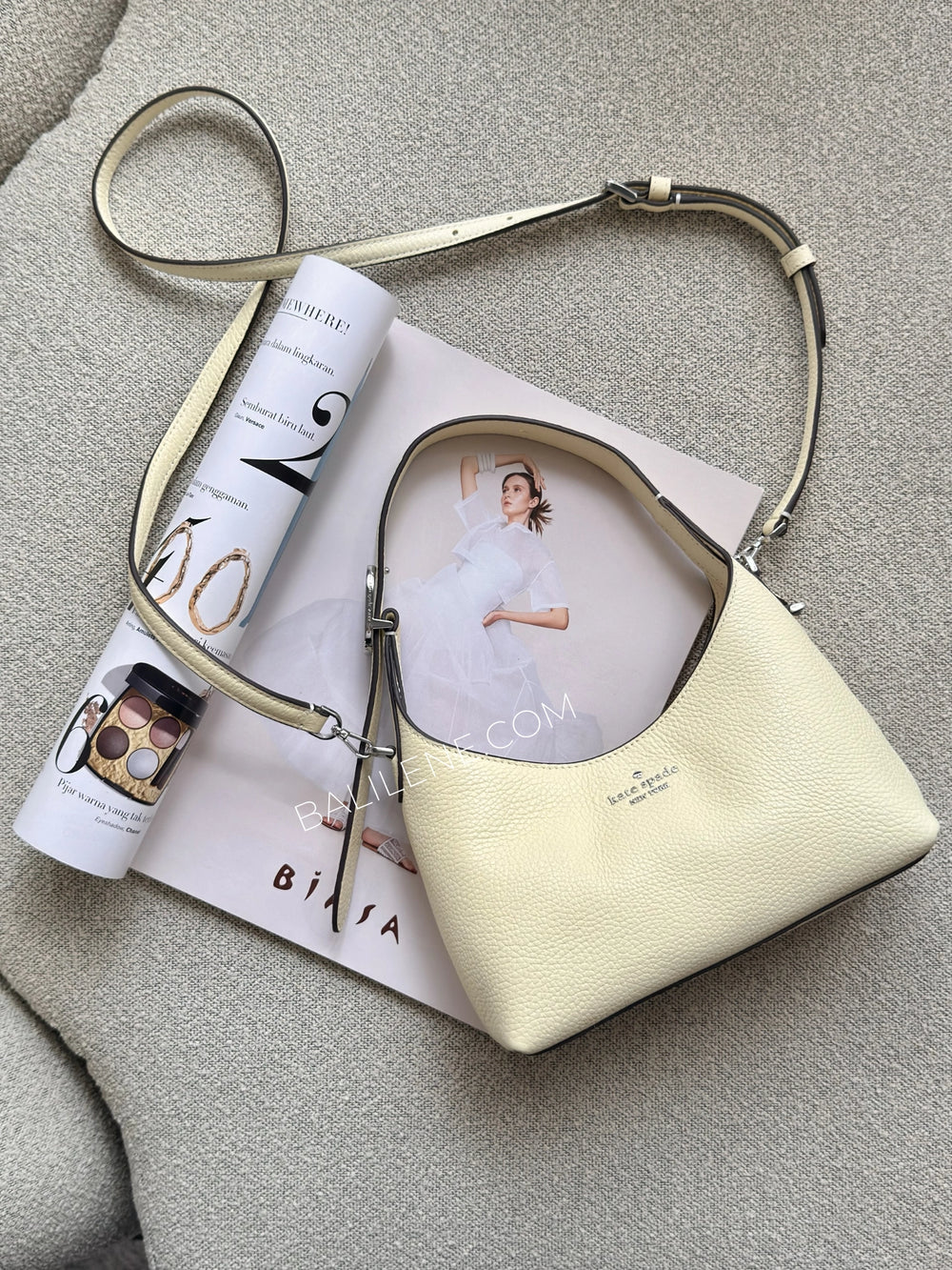 Kate-Spade-454-Mini-Crossbody-Bag-Lemon-Fondant-balilene