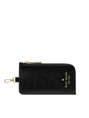 Kate-Spade-Card-Case-Lanyard-Black