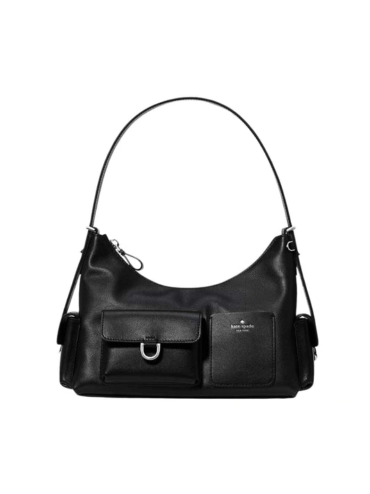 Kate-Spade-Cargo-Leather-Shoulder-Bag-Black