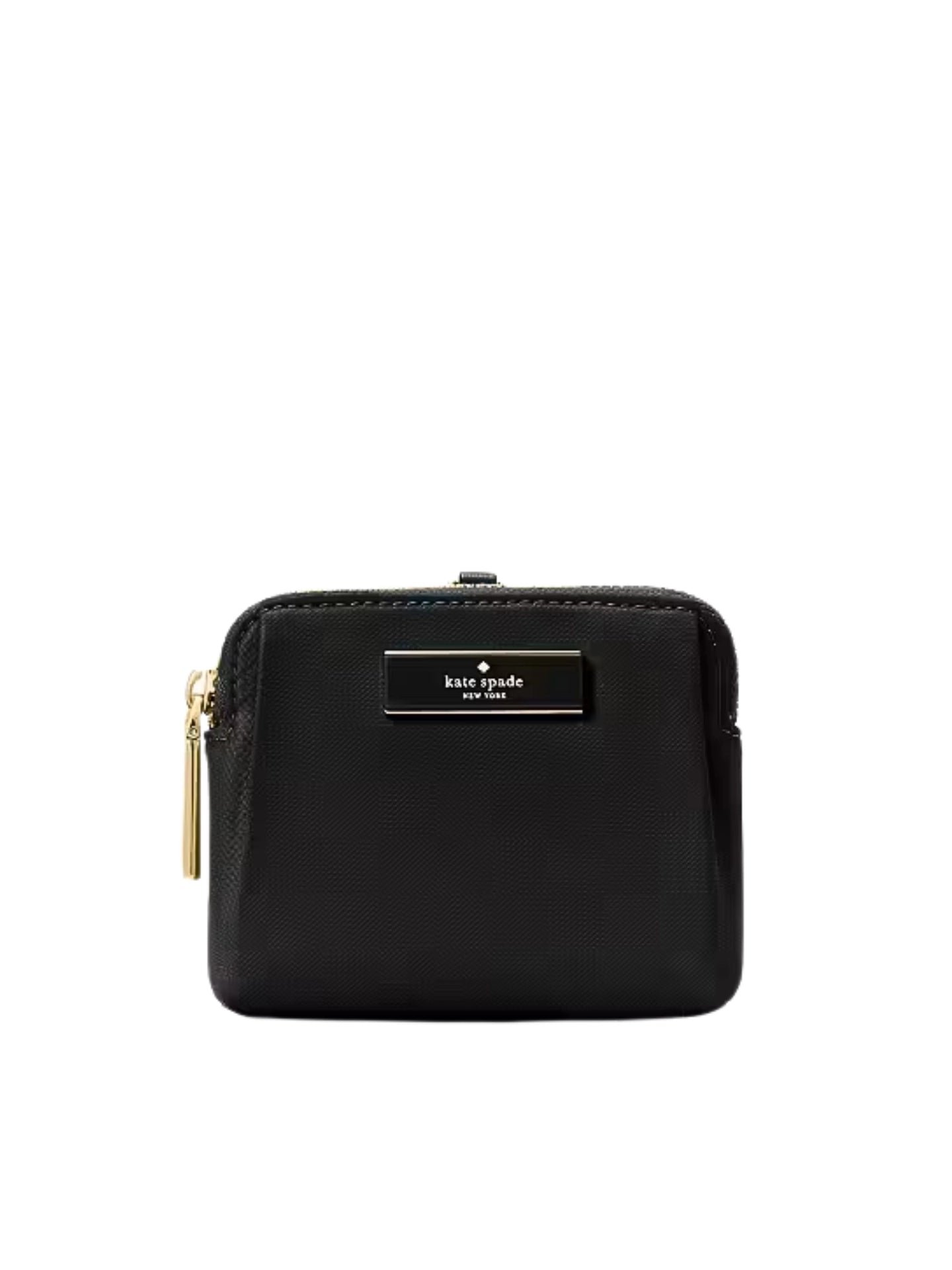 Kate-Spade-Carter-Nylon-Card-Case-Lanyard-Black