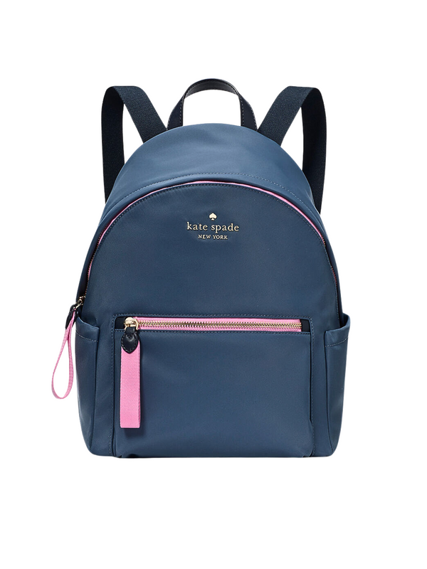 Kate-Spade-Chelsea-Nylon-Medium-Backpack-Bluestone-Multi