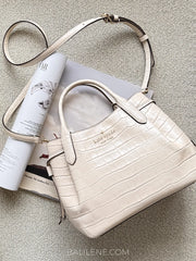 Kate-Spade-Dumpling-Croc-Embossed-Small-Satchel-Bag-In-Bare-balilene