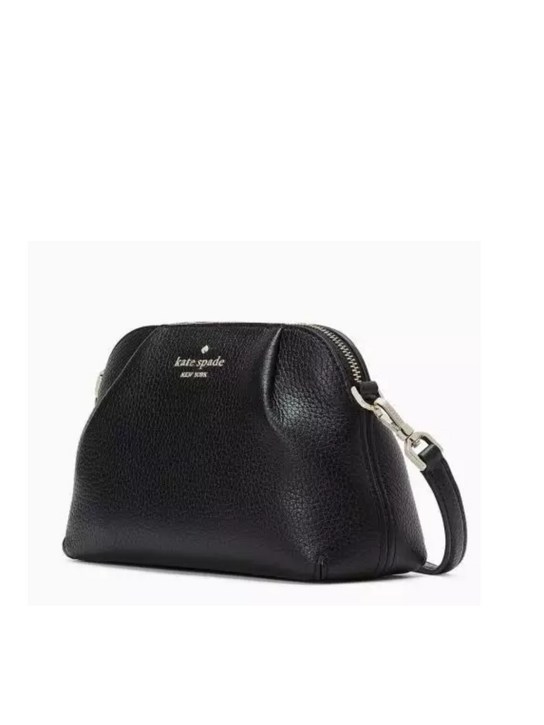 Kate-Spade-Dumpling-Pebbled-Leather-Convertible-Crossbody-Bag-Black