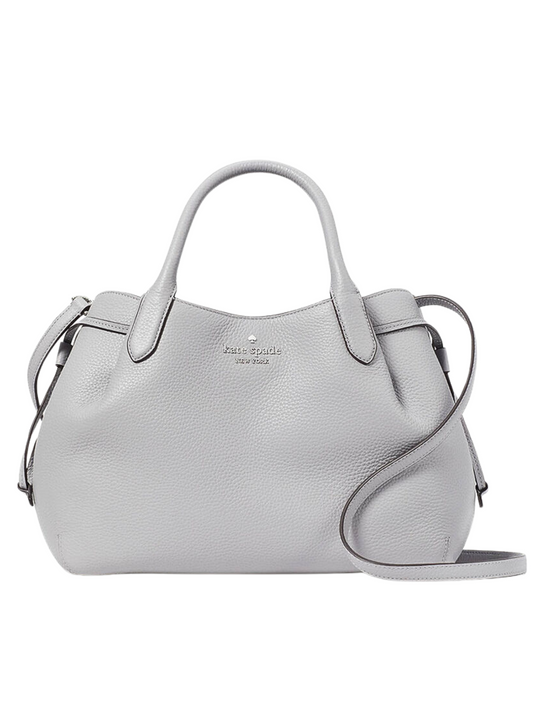 Kate-Spade-Dumpling-Pebbled-Leather-Large-Triple-Compartment-Satchel-Mountain-Grey