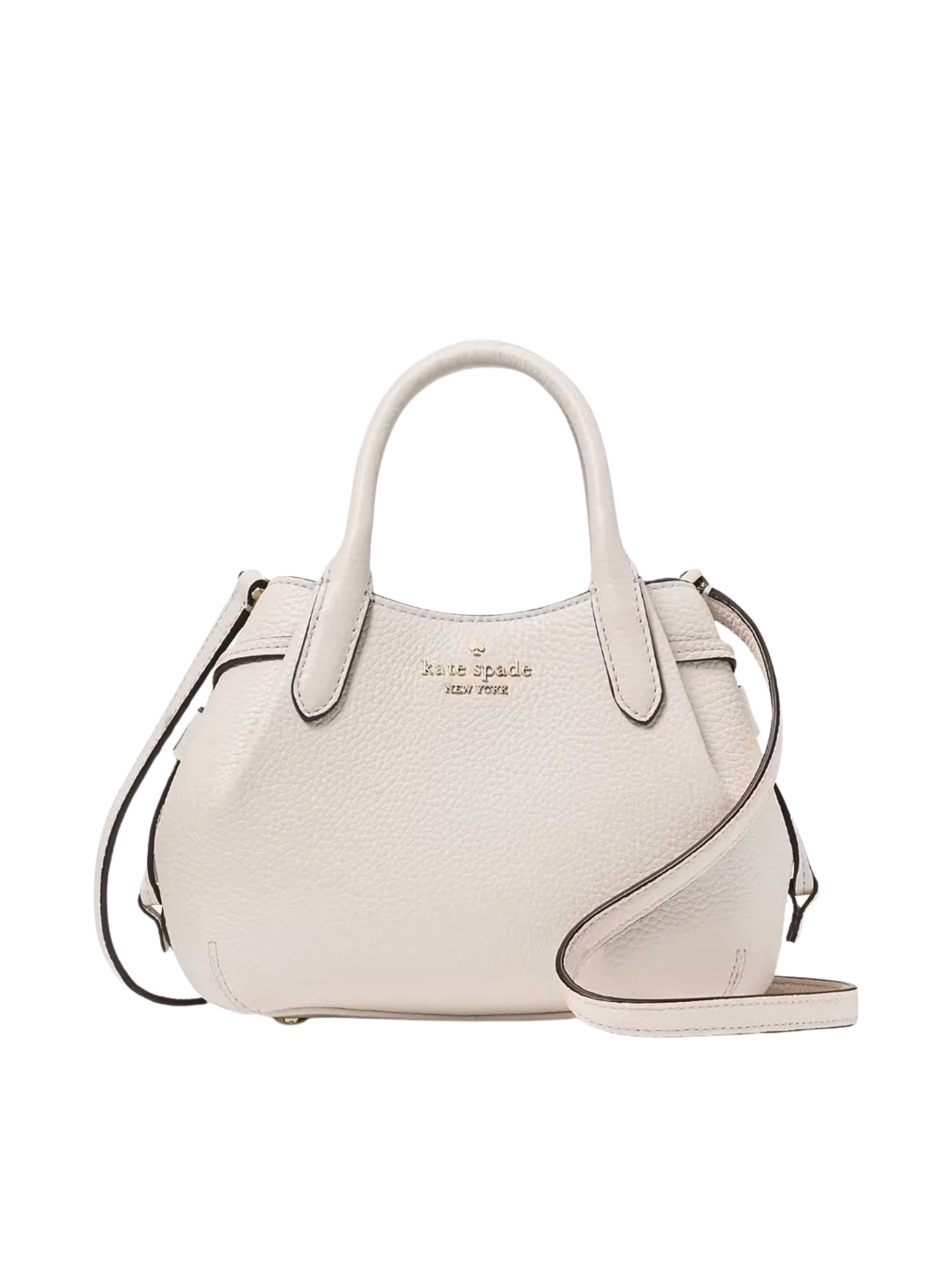 Mini Parchment Kate Spade Dumpling Pebbled Leather Mini Satchel Parchment – Balilene