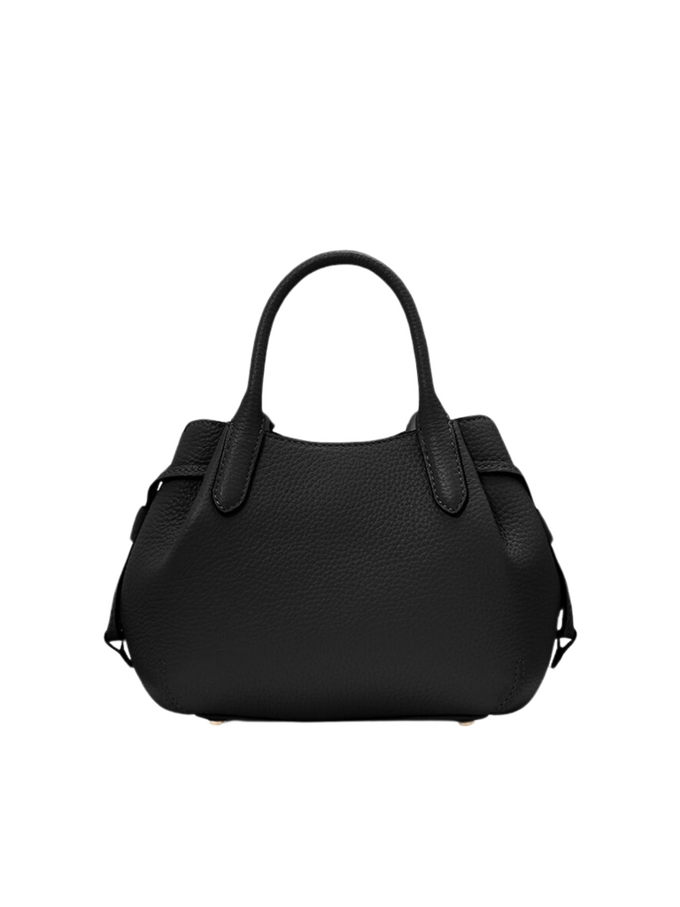 Kate-Spade-Dumpling-Pebbled-Leather-Mini-Triple-Compartment-Satchel-Black