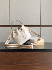 Kate Spade Emma Small Bucket Bag Parchment