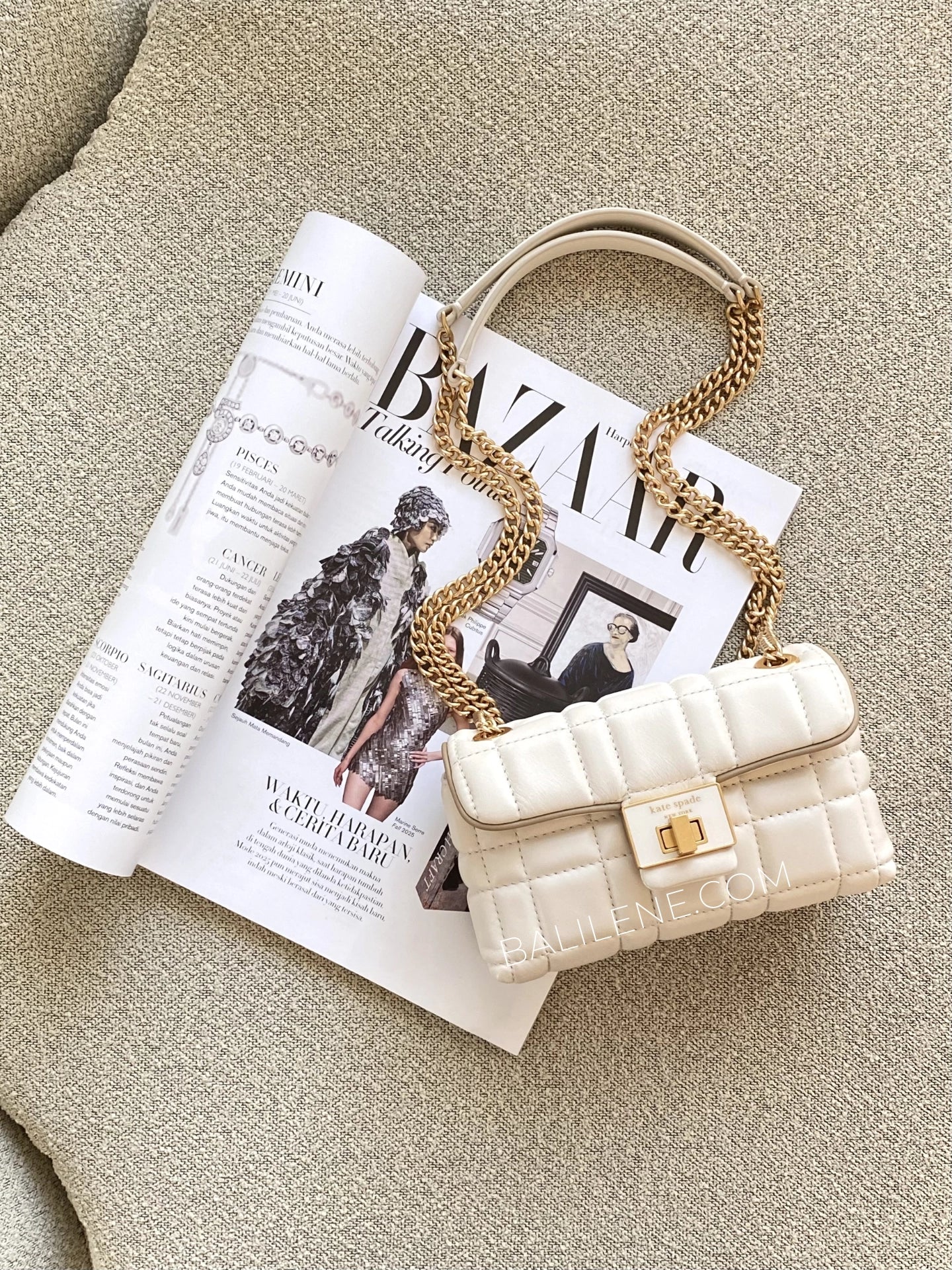 Kate-Spade-Evelyn-Small-Quilted-Leather-Ivory-balilene