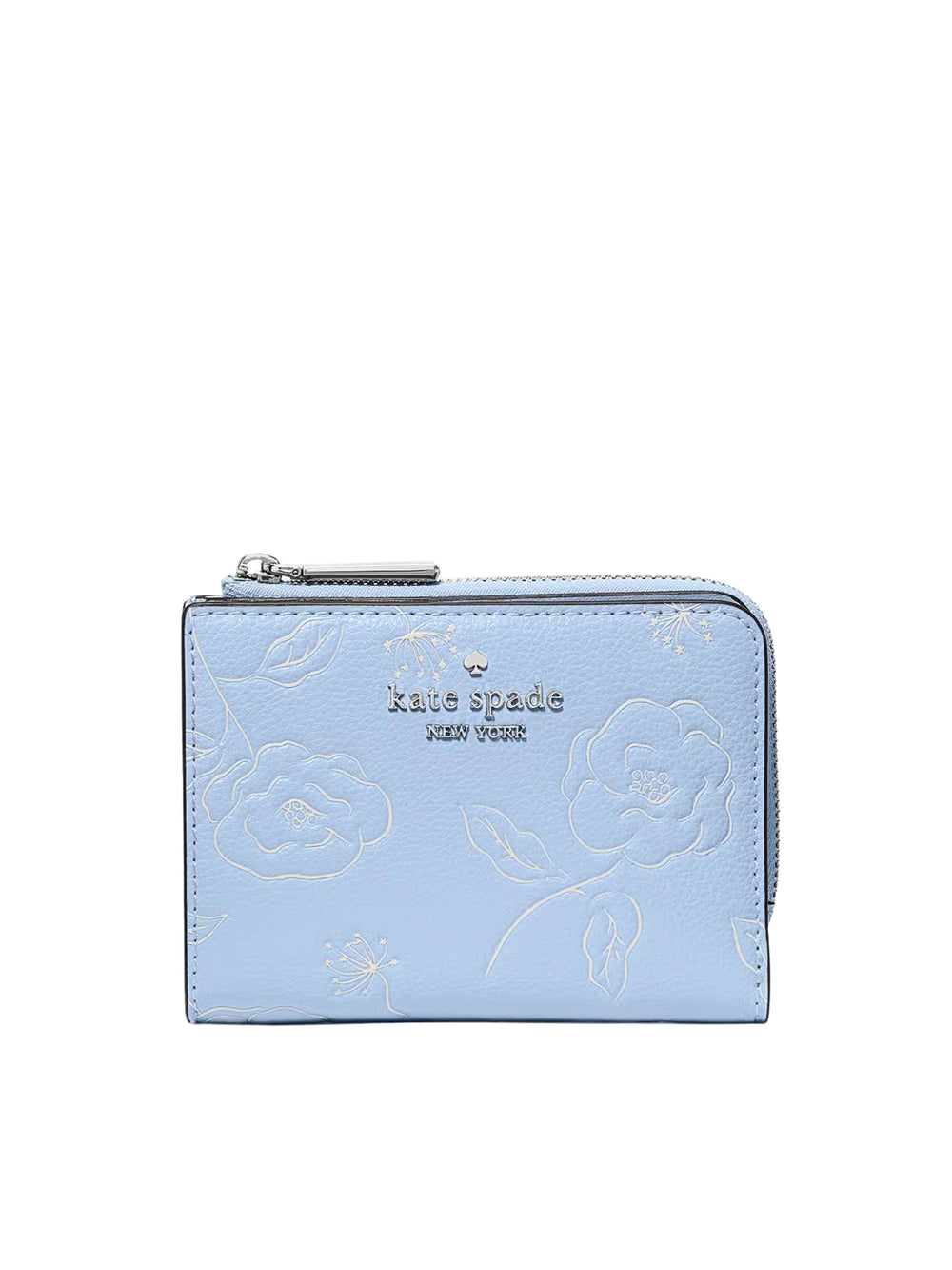 Kate-Spade-Floral-Small-L-Zip-Wallet-Nort-Star