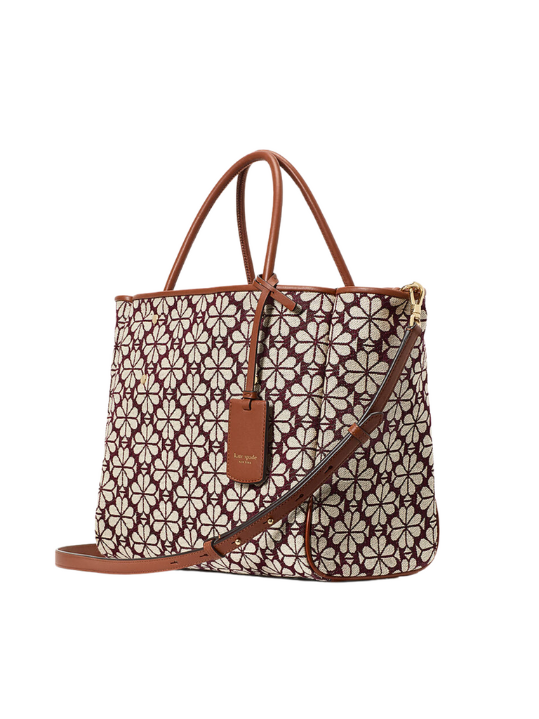 Kate-Spade-Flower-Jacquard-Medium-Everything-Tote-Bag-Burgundy-Multi