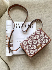 Kate-Spade-Flower-Jacquard-Small-Flap-Crossbody-Burgundy-Multi-balilene