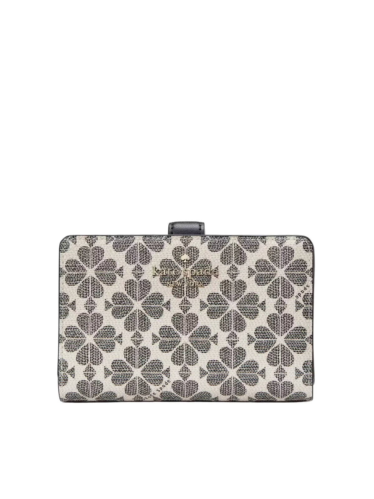 Kate-Spade-Flower-Medium-Compact-Bifold-Wallet-Dark-Black-Multi