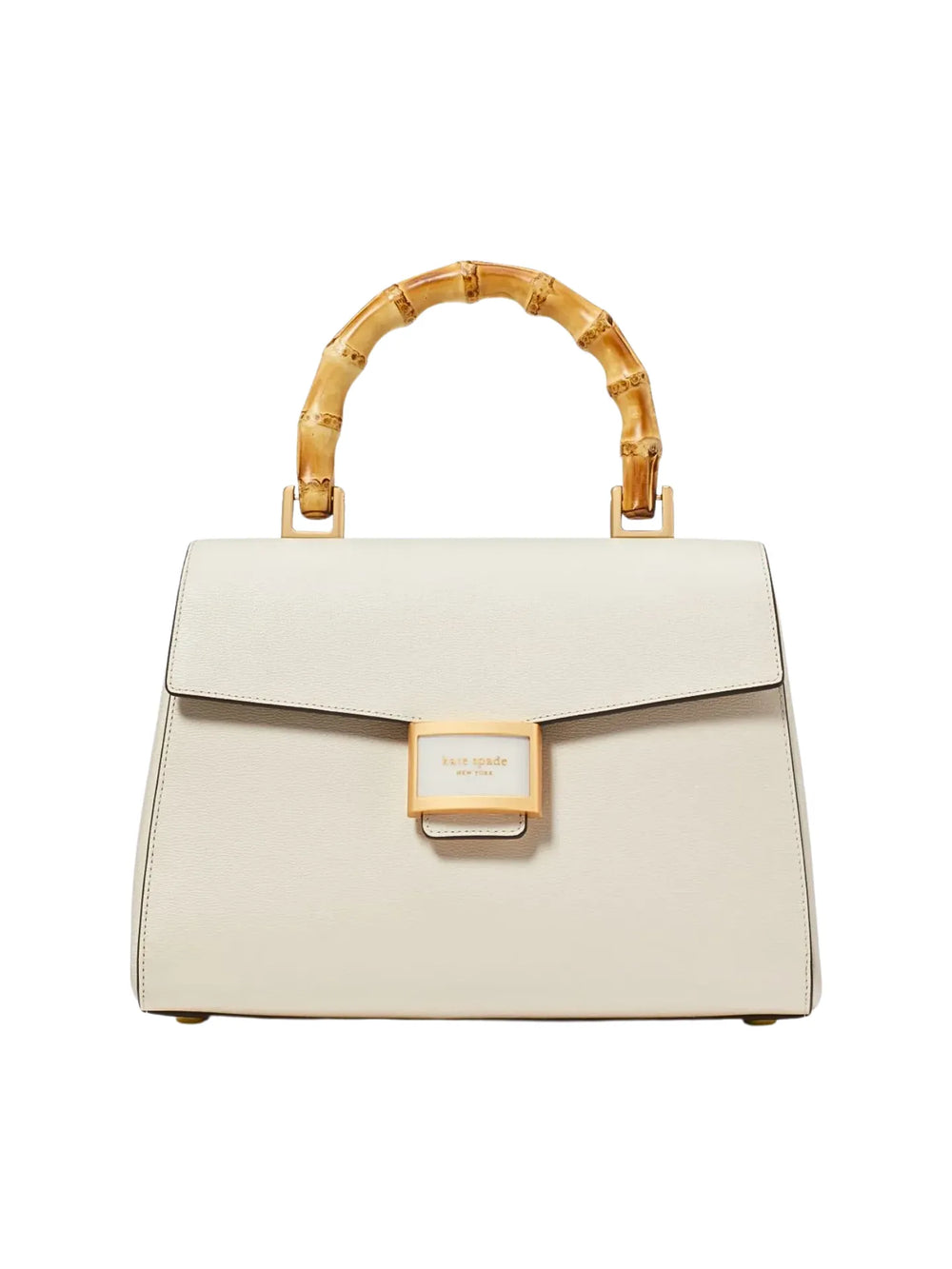 Kate-Spade-Katy-Bamboo-Medium-Top-Handle-Halo-White