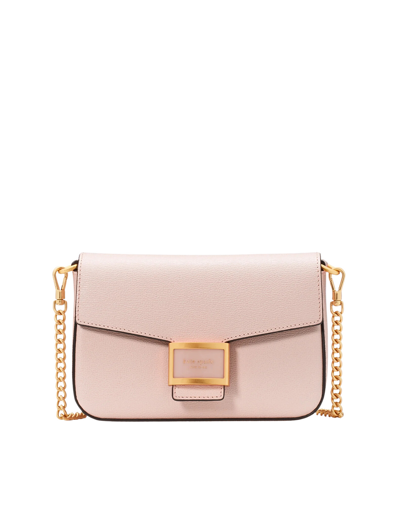 Kate-Spade-Katy-Medium-Textured-Leather-Flap-Chain-Crossbody-Bag-Pink