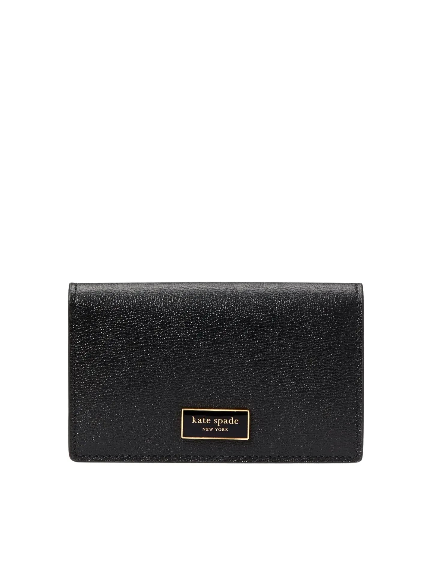 Kate-Spade-Katy-Small-Bifold-Snap-Wallet-Black